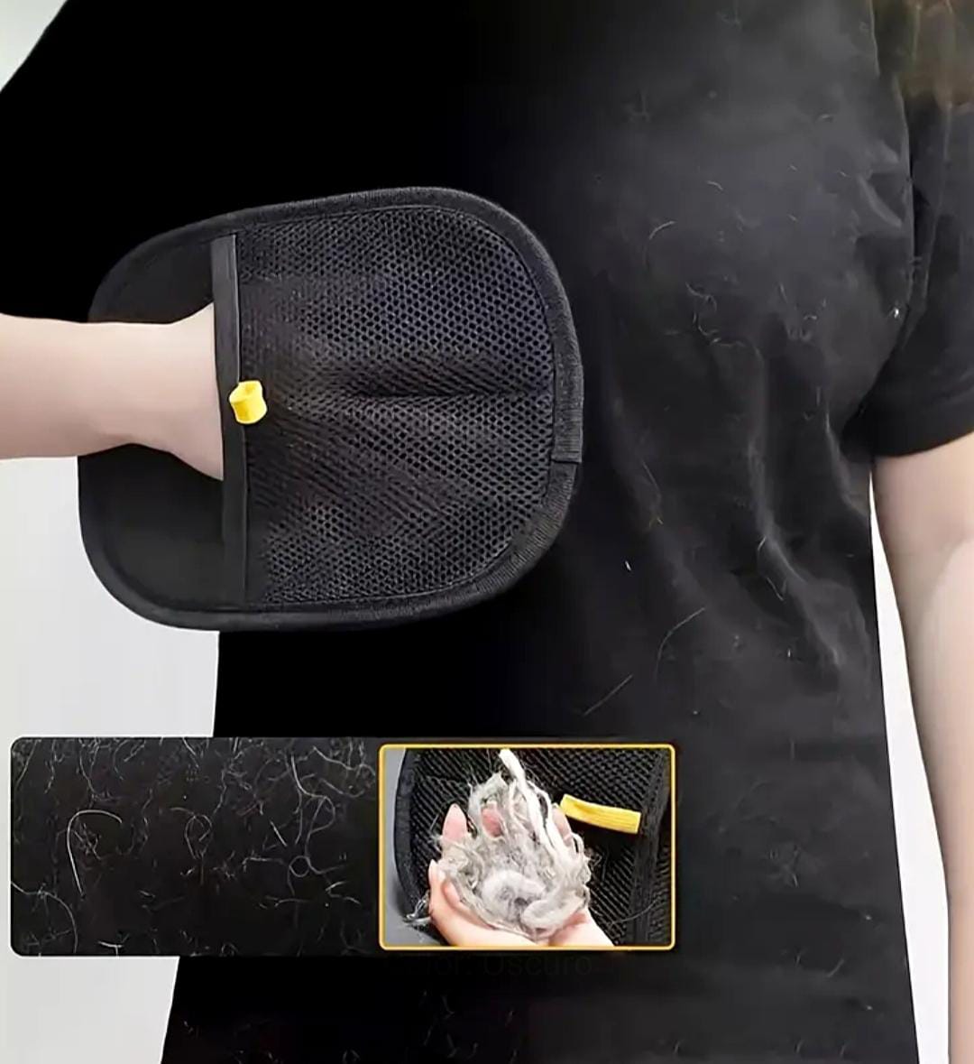 Guantes para Quitar Pelo de Mascotas